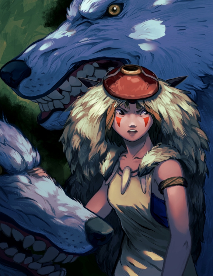 Princess Mononoke by Mosaur
